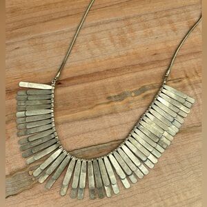 Elegant Gold Toned Statement Necklace